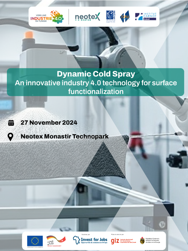 Exclusive neotex 4.0 center training : discover Cold Spray technology